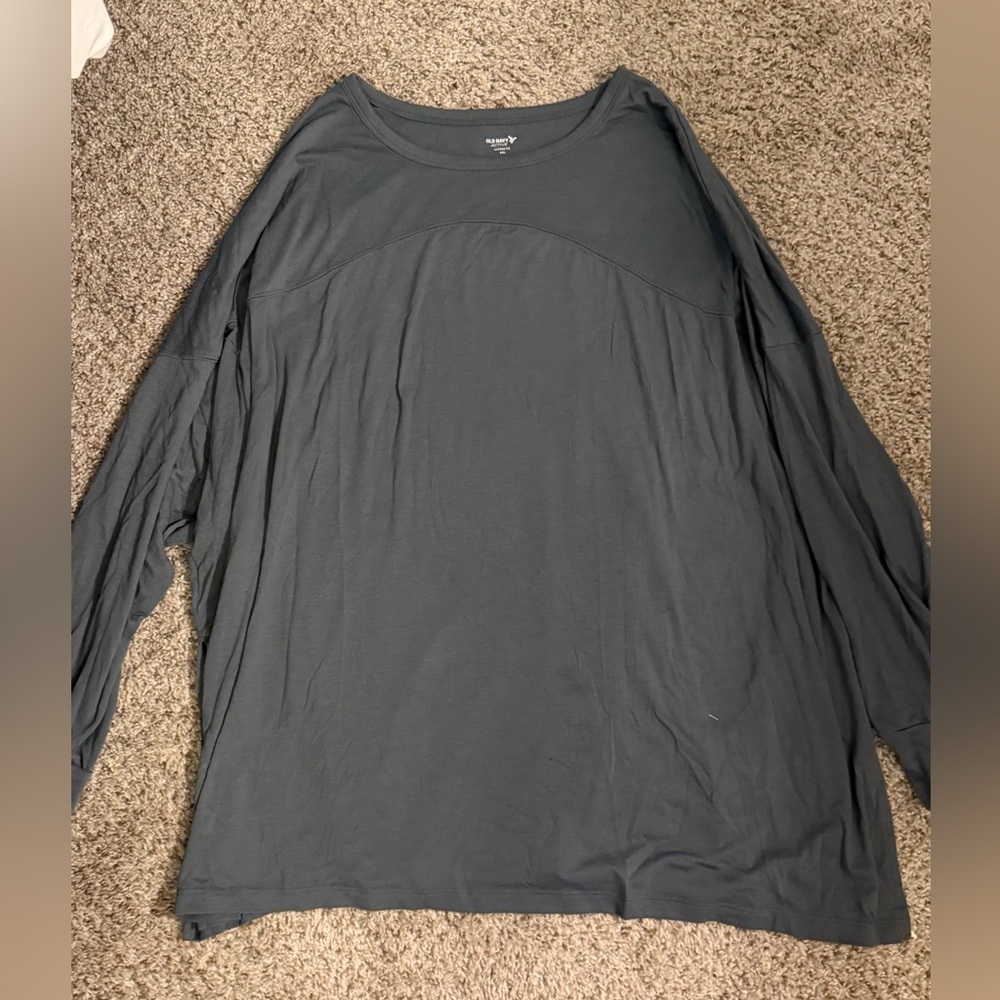 Green Ultralite Long Sleeve Active Top